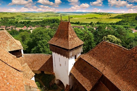 Szekely medieval fortified church of Viscri