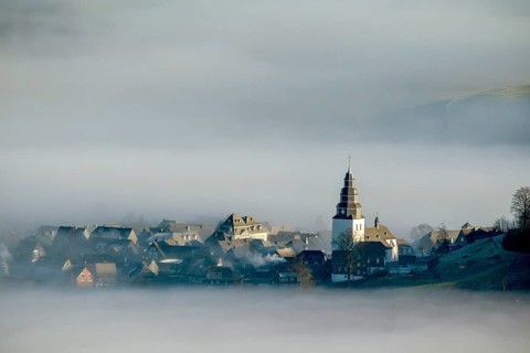 Eversberg in the fog