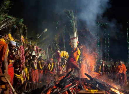 Firewalker ceremony of Agni Kavadi
