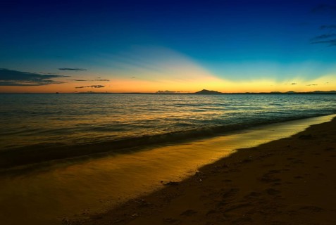 Beach at dawn