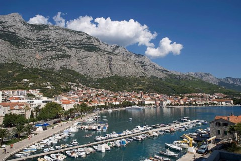 Fishing boats in the harbour