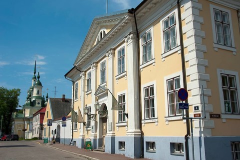 City Hall and St. Catherine's Church