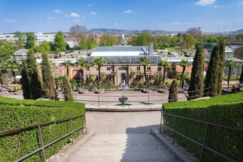 View of the Moorish Villa