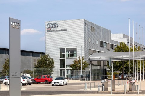 Audi AG production site in Gyor