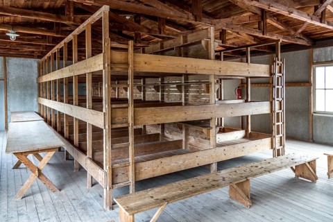 Dormitories and common room