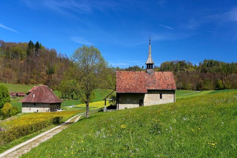 Hospice and Bartholomew's Chapel on the Via Jacobi