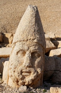 Stone head of Heracles