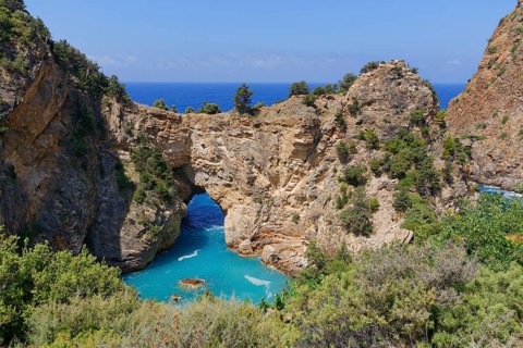 Ancient city of Antioch on the Kragos