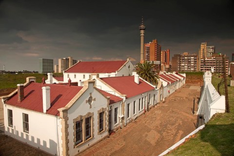 The Old Fort on Constitution Hill in Johannesburg