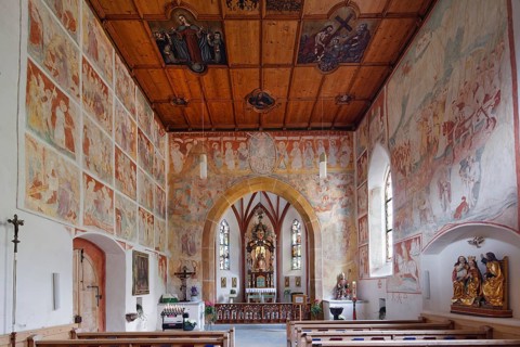 St Nicholas Church with frescoes