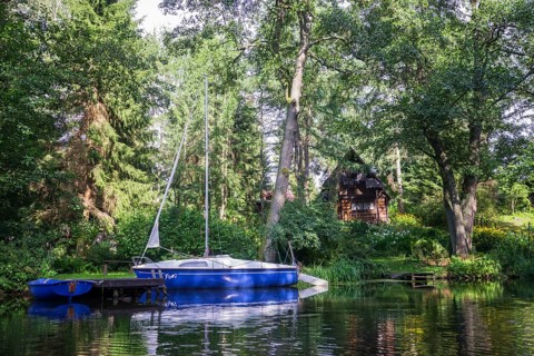 Summer cottage on the Krutynia River near Ruciane-Nida