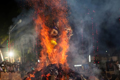 Firewalker ceremony of Agni Kavadi