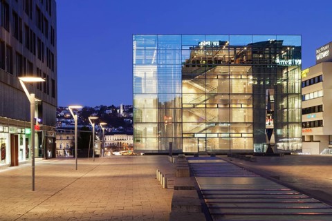 Kunstmuseum art museum on Schlossplatz square