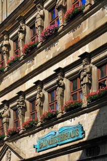 Sandstone facade