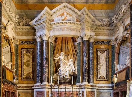 Sculpture 'Ecstasy of St. Theresa'
