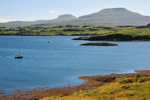 Landscape at Loch Dunvegan