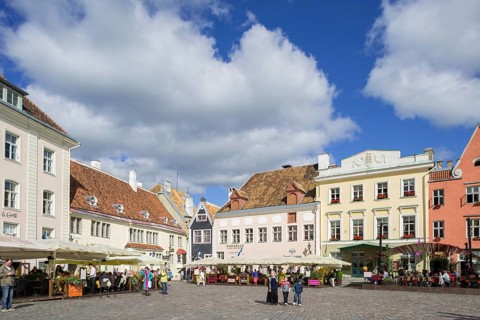 Houses on Town Hall Square