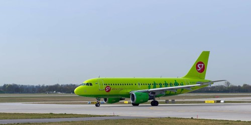 An Airbus A319-114 of the Russian S7 Airlines