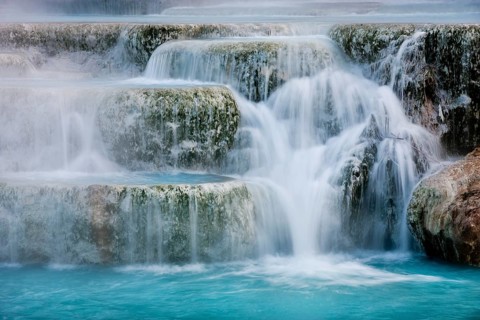 Thermal waterfalls