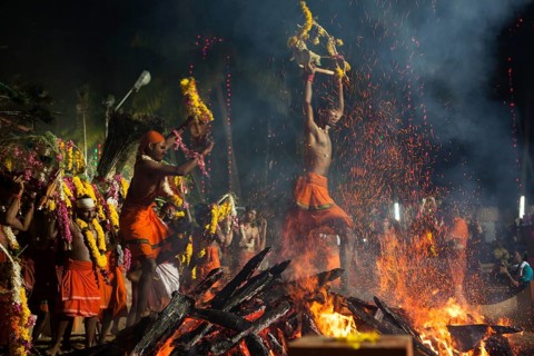 Firewalker ceremony of Agni Kavadi