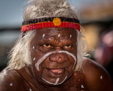 Australian Aboriginal dancer
