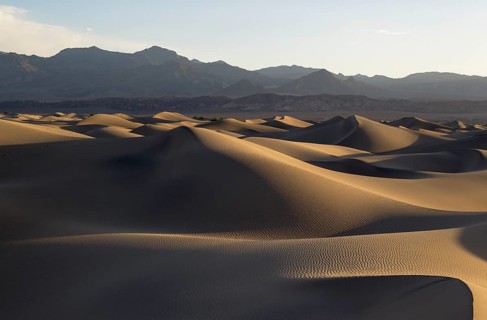 Mesquite Flat Sand Dunes in the early morning