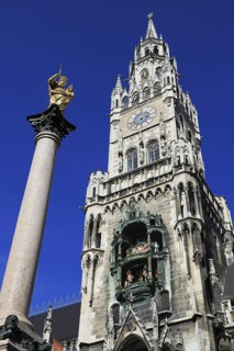 Town Hall tower with Glockenspiel