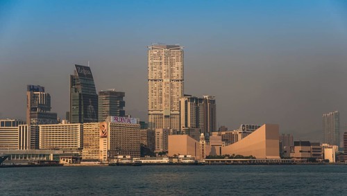 Skyline with pier