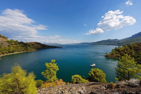 Lake Koycegiz or Koycegiz Golu near Dalyan