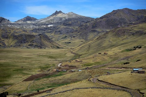 Valley in the High Andes