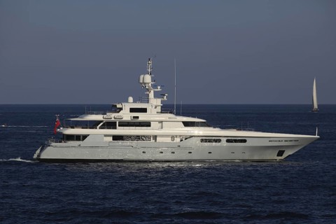 Codecasa motor yacht Ol Mi Da at the Cote d'Azur