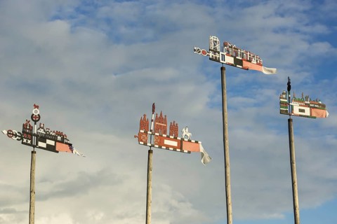 Curonian flags