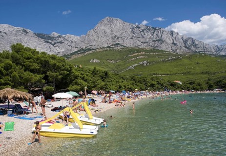Bathing beach