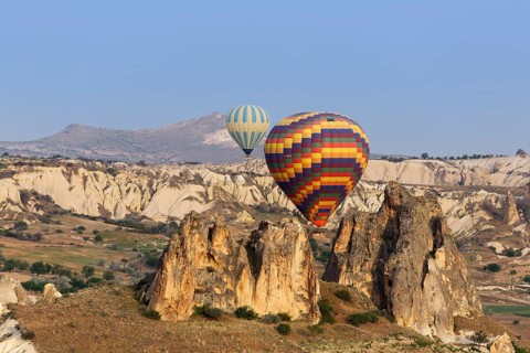 Hot air balloons