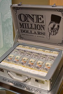 Million dollar suitcase