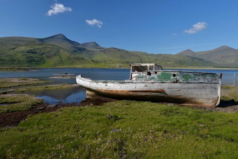 Old fishing boat