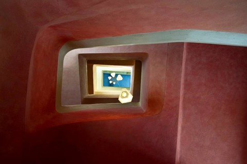Staircase in the Goetheanum building