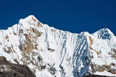 Snow-capped Mt Nevados Jurau