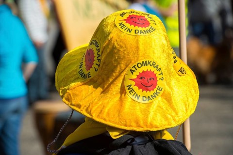 Anti-nuclear demonstration on the 3rd anniversary of the Fukushima nuclear disaster