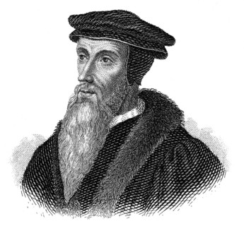 Portrait of Johannes Calvin or Jean Cauvin