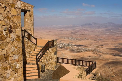View of the Valle de Santa Ines from the Mirador de Morro Velosa