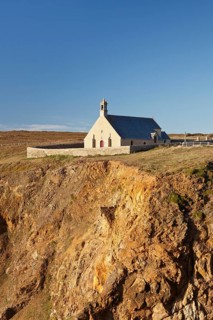 Saint They chapel at Pointe du Van