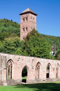 Hirsau Abbey with Eulenturm tower