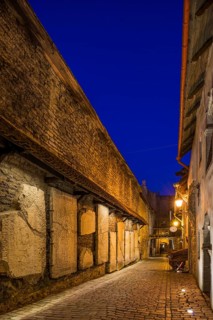 St. Catherine's Passage at night