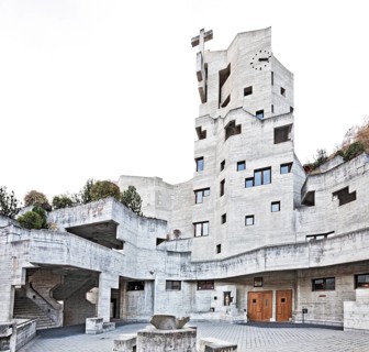 Courtyard of the Church of St. Nicolas
