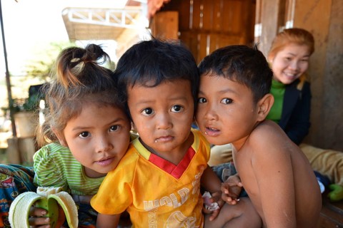 Cambodian children
