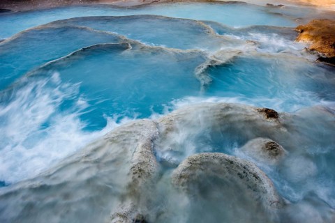 Thermal waterfalls