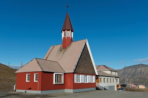 Var frelsers kirke pa Spitsbergen or Church of Our Savior on Svalbard