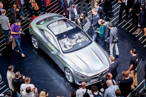 World premiere of the Mercedes-Benz S-Class Coupe
