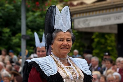 Traditional Swiss costume